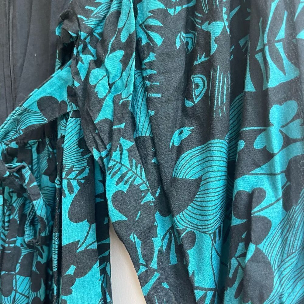 H&M 100% Cotton Mini Dress With Floral Pattern - Small - Picture 3 of 3
